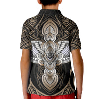 Polynesian Hawaii Tattoo Kid Polo Shirt - Wonder Print Shop