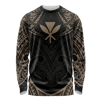 Polynesian Hawaii Tattoo Long Sleeve Shirt - Wonder Print Shop