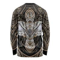 Polynesian Hawaii Tattoo Long Sleeve Shirt - Wonder Print Shop