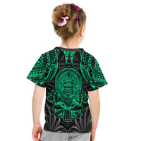 Polynesian Kid T Shirt Abstract Tiki - Wonder Print Shop