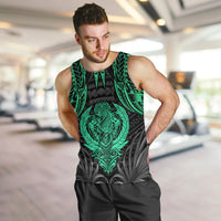 Polynesian Men Tank Top Abstract Tiki - Wonder Print Shop