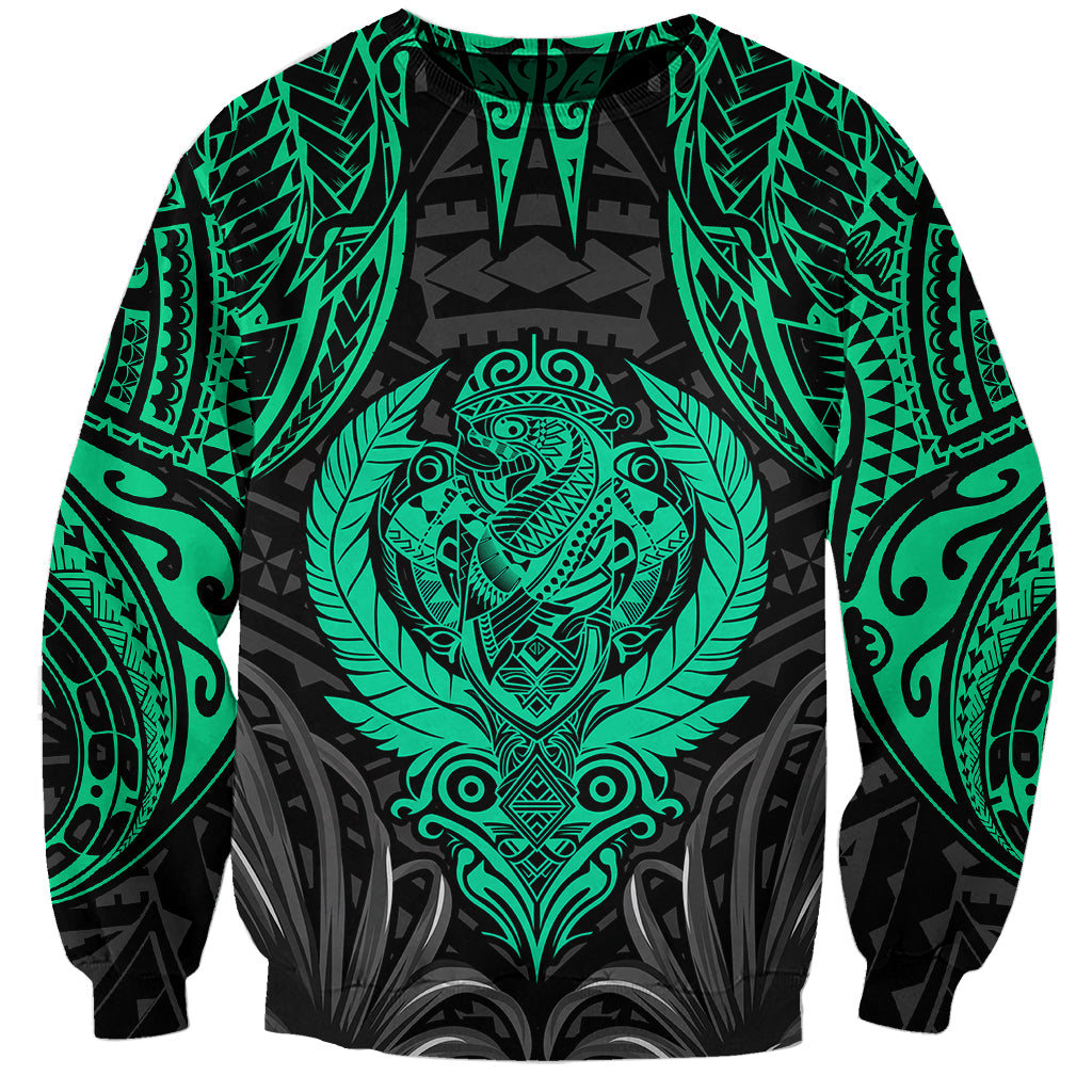 Polynesian Sweatshirt Abstract Tiki - Wonder Print Shop