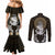 polynesian-swordfish-couples-matching-mermaid-dress-and-long-sleeve-button-shirts-with-anchor-pattern-and-tribal-turtle