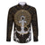 Polynesian Swordfish Family Matching Long Sleeve Bodycon Dress and Hawaiian Shirt with Anchor Pattern and Tribal Turtle - Wonder Print Shop