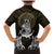 Polynesian Swordfish Family Matching Mermaid Dress and Hawaiian Shirt with Anchor Pattern and Tribal Turtle - Wonder Print Shop