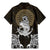 Polynesian Swordfish Family Matching Mermaid Dress and Hawaiian Shirt with Anchor Pattern and Tribal Turtle - Wonder Print Shop
