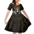 Polynesian Swordfish Family Matching Short Sleeve Bodycon Dress and Hawaiian Shirt with Anchor Pattern and Tribal Turtle - Wonder Print Shop