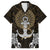 Polynesian Swordfish Hawaiian Shirt with Anchor Pattern and Tribal Turtle - Wonder Print Shop