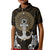 Polynesian Swordfish Kid Polo Shirt with Anchor Pattern and Tribal Turtle - Wonder Print Shop