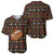 Merry Christmas Turkey Football Baseball Jersey Fall Leaves Pattern for Game Day Fans - Wonder Print Shop