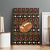 Merry Christmas Turkey Football Canvas Wall Art Fall Leaves Pattern for Game Day Fans - Wonder Print Shop
