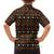 Merry Christmas Turkey Football Kid Hawaiian Shirt Fall Leaves Pattern for Game Day Fans - Wonder Print Shop