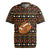 Merry Christmas Turkey Football Rugby Jersey Fall Leaves Pattern for Game Day Fans - Wonder Print Shop