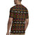 Merry Christmas Turkey Football Rugby Jersey Fall Leaves Pattern for Game Day Fans - Wonder Print Shop