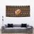 Merry Christmas Turkey Football Tapestry Fall Leaves Pattern for Game Day Fans - Wonder Print Shop