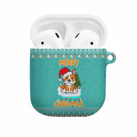 Funny Dog Merry Corgmas Christmas AirPods Case Xmas Holiday Patterns - Wonder Print Shop