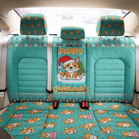 Funny Dog Merry Corgmas Christmas Back Car Seat Cover Xmas Holiday Patterns - Wonder Print Shop