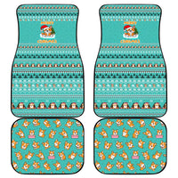 Funny Dog Merry Corgmas Christmas Car Mats Xmas Holiday Patterns - Wonder Print Shop