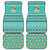 Funny Dog Merry Corgmas Christmas Car Mats Xmas Holiday Patterns - Wonder Print Shop