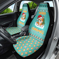 Funny Dog Merry Corgmas Christmas Car Seat Cover Xmas Holiday Patterns - Wonder Print Shop