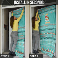 Funny Dog Merry Corgmas Christmas Door Cover Xmas Holiday Patterns - Wonder Print Shop