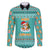 Funny Dog Merry Corgmas Christmas Family Matching Long Sleeve Bodycon Dress and Hawaiian Shirt Xmas Holiday Patterns - Wonder Print Shop
