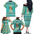 Funny Dog Merry Corgmas Christmas Family Matching Off The Shoulder Long Sleeve Dress and Hawaiian Shirt Xmas Holiday Patterns - Wonder Print Shop