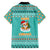 Funny Dog Merry Corgmas Christmas Family Matching Short Sleeve Bodycon Dress and Hawaiian Shirt Xmas Holiday Patterns - Wonder Print Shop