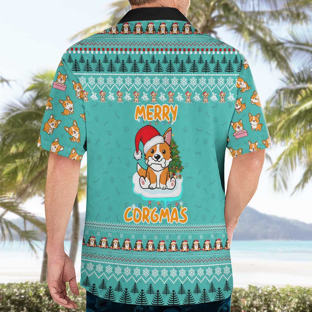 Funny Dog Merry Corgmas Christmas Hawaiian Shirt Xmas Holiday Patterns - Wonder Print Shop