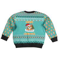Funny Dog Merry Corgmas Christmas Kid Ugly Christmas Sweater Xmas Holiday Patterns - Wonder Print Shop