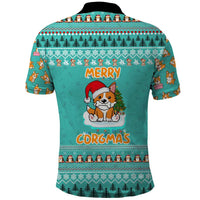 Funny Dog Merry Corgmas Christmas Polo Shirt Xmas Holiday Patterns - Wonder Print Shop