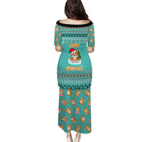 Funny Dog Merry Corgmas Christmas Puletasi Xmas Holiday Patterns - Wonder Print Shop