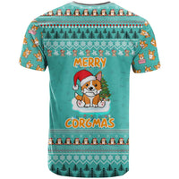 Funny Dog Merry Corgmas Christmas T Shirt Xmas Holiday Patterns - Wonder Print Shop