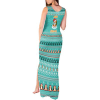 Funny Dog Merry Corgmas Christmas Tank Maxi Dress Xmas Holiday Patterns - Wonder Print Shop