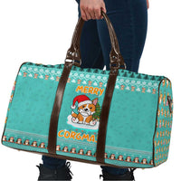 Funny Dog Merry Corgmas Christmas Travel Bag Xmas Holiday Patterns - Wonder Print Shop