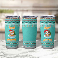 Funny Dog Merry Corgmas Christmas Tumbler Cup Xmas Holiday Patterns - Wonder Print Shop