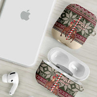 Funny Pole Dancer Reindeer Christmas AirPods Case Xmas Holiday Patterns - Wonder Print Shop