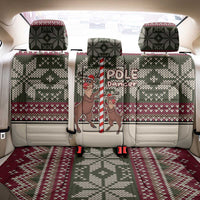 Funny Pole Dancer Reindeer Christmas Back Car Seat Cover Xmas Holiday Patterns - Wonder Print Shop