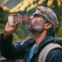 Funny Pole Dancer Reindeer Christmas 4 in 1 Can Cooler Tumbler Xmas Holiday Patterns - Wonder Print Shop