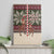 Funny Pole Dancer Reindeer Christmas Canvas Wall Art Xmas Holiday Patterns - Wonder Print Shop