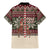 Funny Pole Dancer Reindeer Christmas Family Matching Mermaid Dress and Hawaiian Shirt Xmas Holiday Patterns - Wonder Print Shop