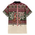 Funny Pole Dancer Reindeer Christmas Family Matching Off Shoulder Maxi Dress and Hawaiian Shirt Xmas Holiday Patterns - Wonder Print Shop