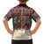 Funny Pole Dancer Reindeer Christmas Family Matching Off Shoulder Short Dress and Hawaiian Shirt Xmas Holiday Patterns - Wonder Print Shop