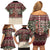 Funny Pole Dancer Reindeer Christmas Family Matching Off Shoulder Short Dress and Hawaiian Shirt Xmas Holiday Patterns - Wonder Print Shop
