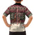 Funny Pole Dancer Reindeer Christmas Family Matching Short Sleeve Bodycon Dress and Hawaiian Shirt Xmas Holiday Patterns - Wonder Print Shop