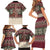 Funny Pole Dancer Reindeer Christmas Family Matching Short Sleeve Bodycon Dress and Hawaiian Shirt Xmas Holiday Patterns - Wonder Print Shop