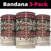 Funny Pole Dancer Reindeer Christmas Neck Gaiter Xmas Holiday Patterns - Wonder Print Shop