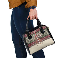 Funny Pole Dancer Reindeer Christmas Shoulder Handbag Xmas Holiday Patterns - Wonder Print Shop