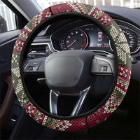 Funny Pole Dancer Reindeer Christmas Steering Wheel Cover Xmas Holiday Patterns - Wonder Print Shop