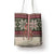 Funny Pole Dancer Reindeer Christmas Tote Bag Xmas Holiday Patterns - Wonder Print Shop